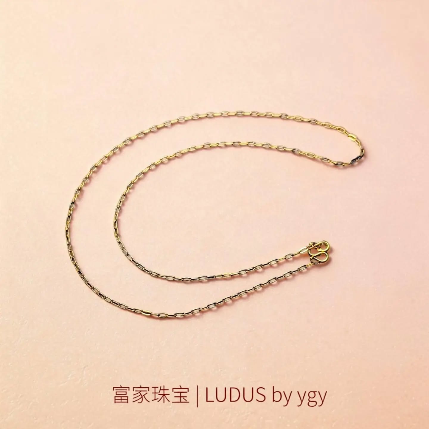 Elegant Gold Chain Necklace